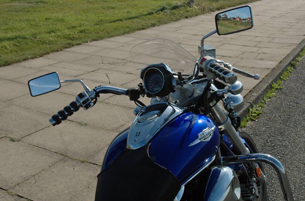 New Grips Fitted To Suzuki M800 / M50 Grips