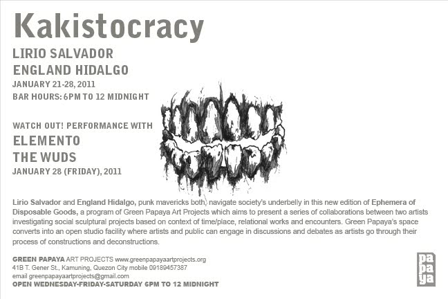 kakistocracy: Lirio salvador + England Hidalgo Kakistocracypost-1