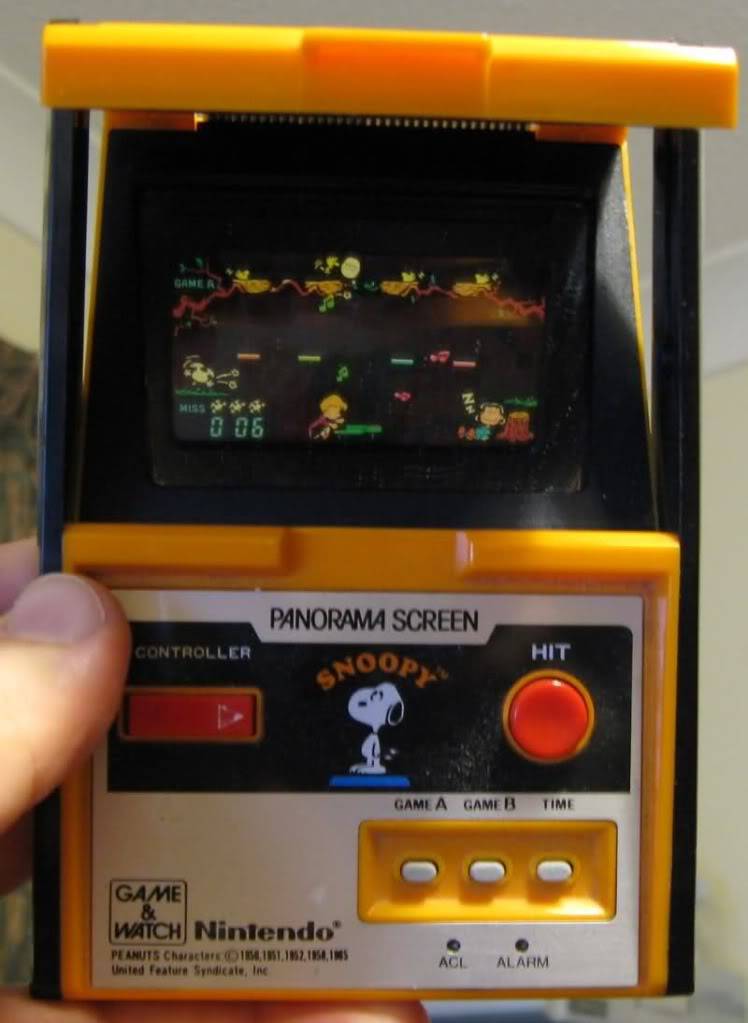 snoopy - 1983 GAME & WATCH Snoopy ((Linea Panorama)) 2w3zxmw