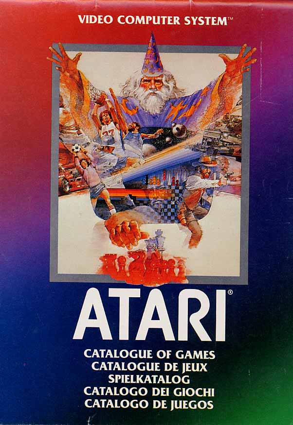 CATALOGO ATARI 2600 VARIOS IDIOMAS CatAtari260018272Bpagina01Portada