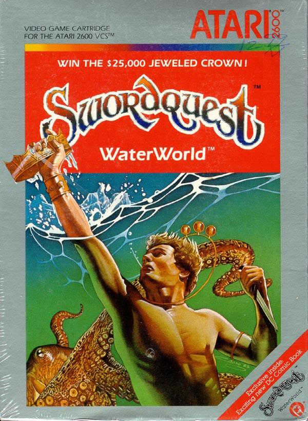 .MEGATOPIC CAJITAS BOXART 2600 FOTOS GRANDES SwordquestWaterworld2600