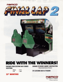 FLYERS DE VIDEOJUEGOS ARCADES letra "F" Finalap2