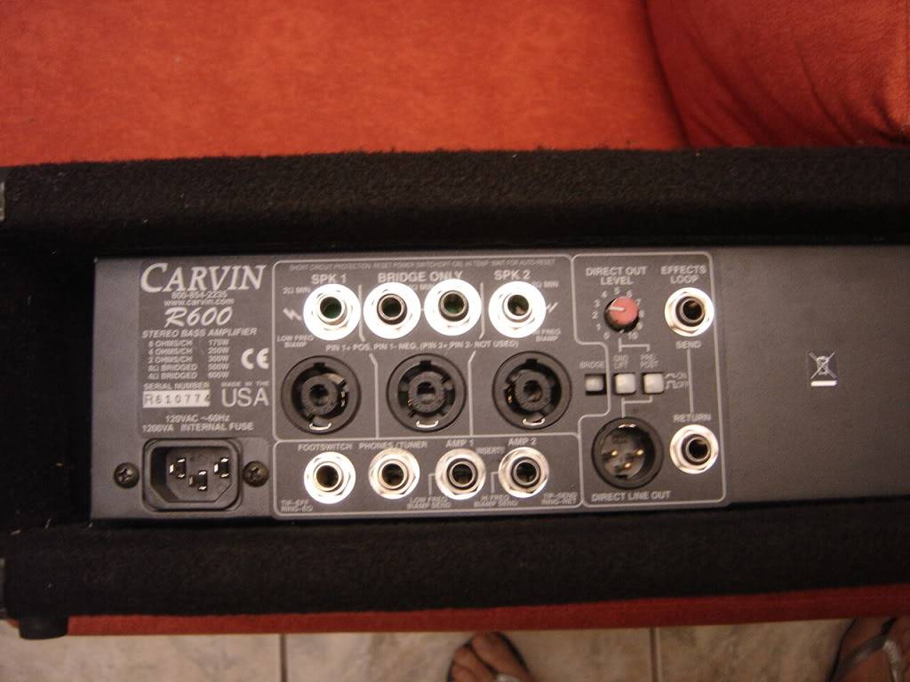 Amplificador Carvin R600 USA DSC02442