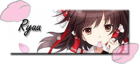 Ryuu's graphic box~ Reimu-sig