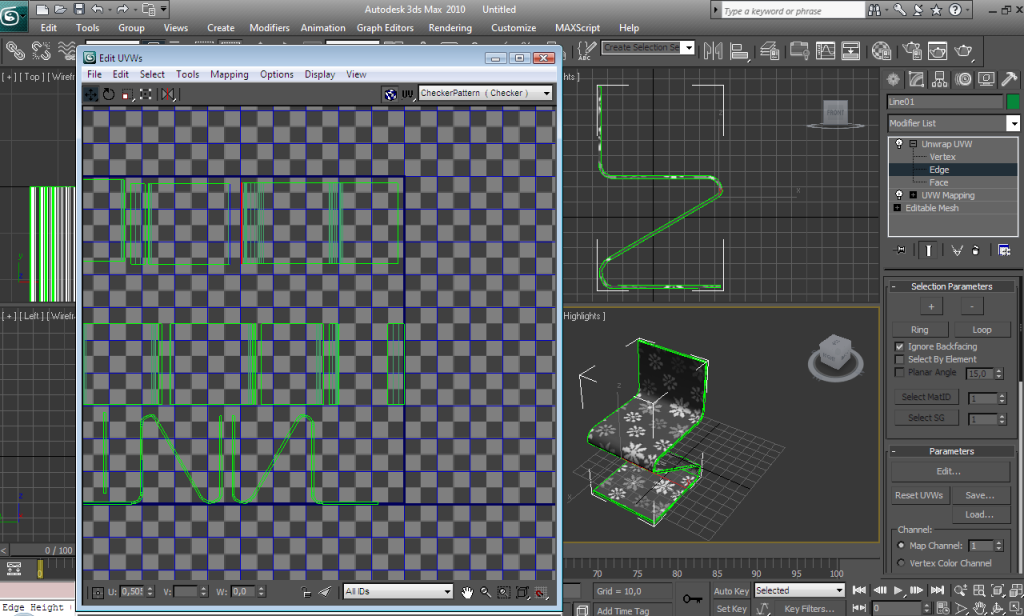 3DMAX Mapear Desplegado Tuto12