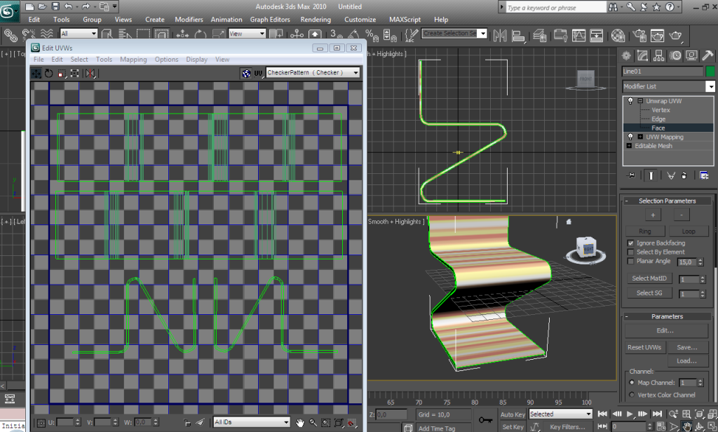 3DMAX Mapear Desplegado Tuto16