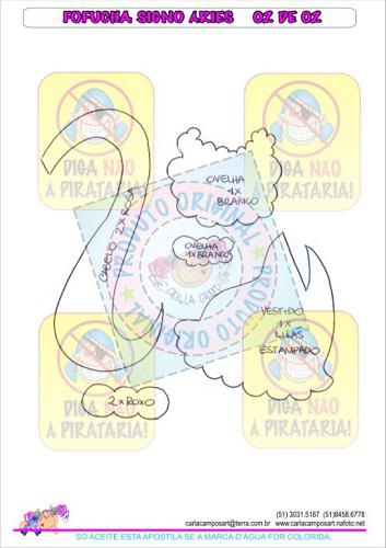 Fofucha plana signo aries Fofuchasignories3