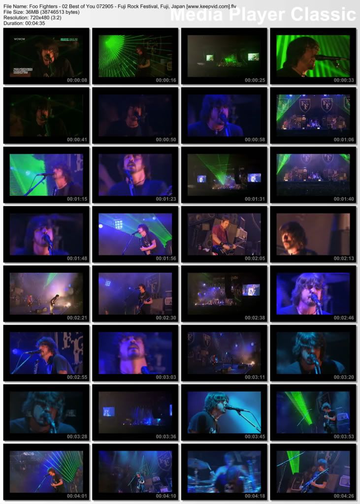 Foo Fighters Live At Fuji Rock Festival Japon - Mediafire 2thumbails