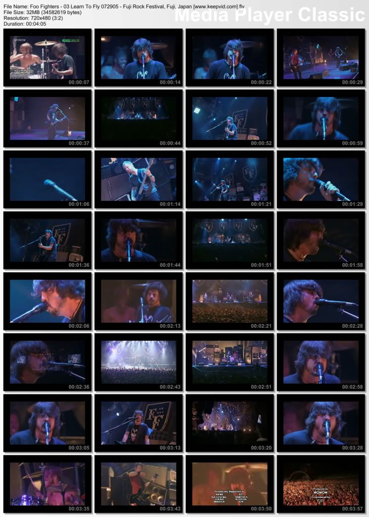 Foo Fighters Live At Fuji Rock Festival Japon - Mediafire 3thumbails