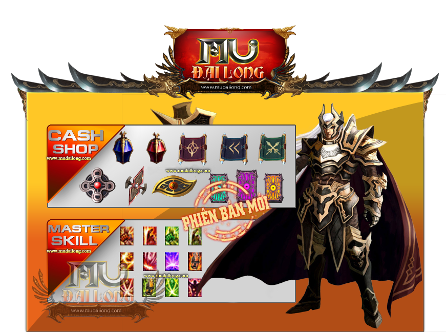 MU Đại Long Season 6.3 Full - Cụm Máy Chủ Mới Hoàng Kim - Full Webshop, Full Event - Open Beta 13h 1/1/2013 2