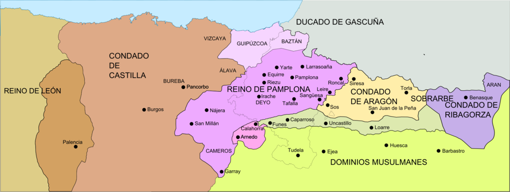 AAR HISPANIA 1200  Reino_de_Pamplona_Sancho_III.svg_1