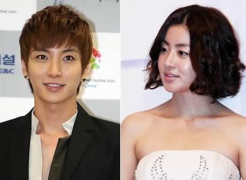 [NEWS] LeeTeuk e Kang Sora se encontram pela primeira vez no "We Got Married" 20111006leeteukkangsora