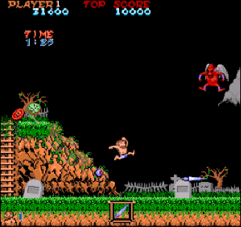  Analisis  "Ghosts‘n Goblins"  Ggamiga