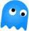 Pac-Man... Ghost_blue