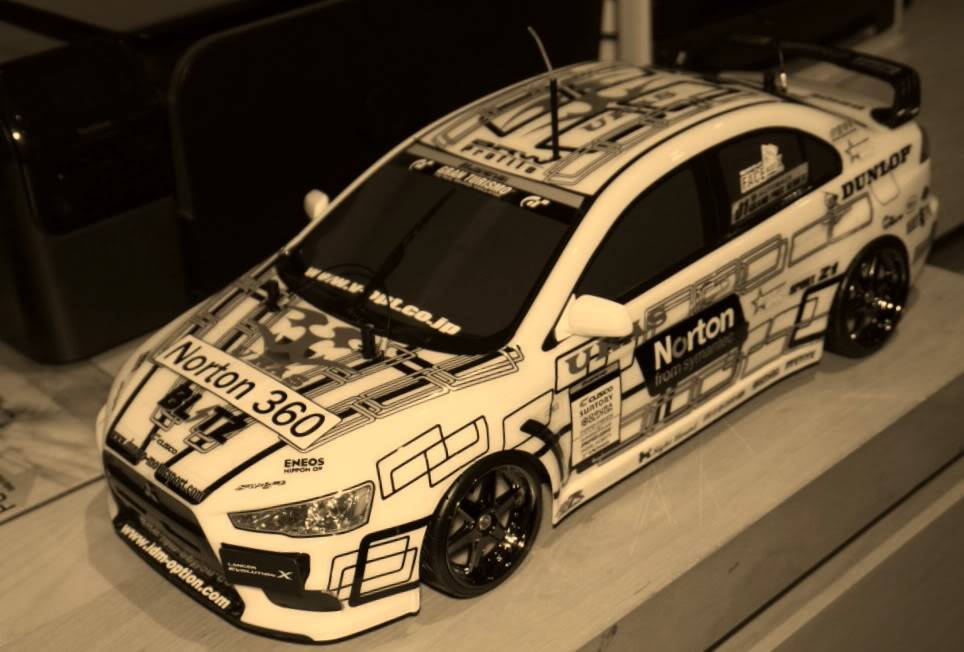 Mitsubishi Evo X con deco " Ken Nomura" AvatarDriftrc