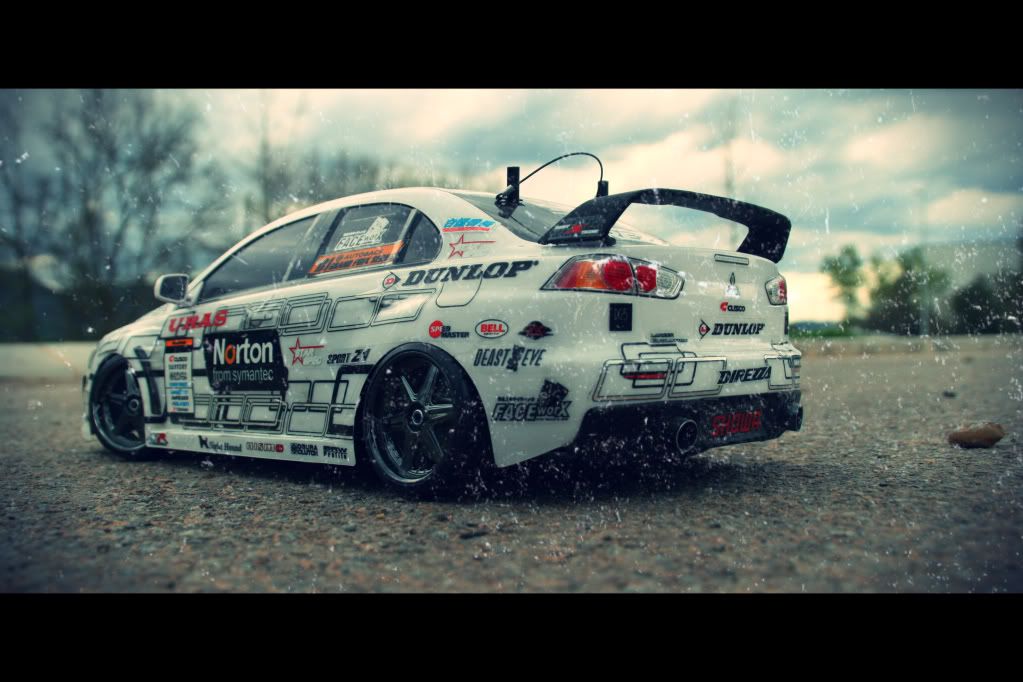 Mitsubishi Evo X con deco " Ken Nomura" DriftEvo