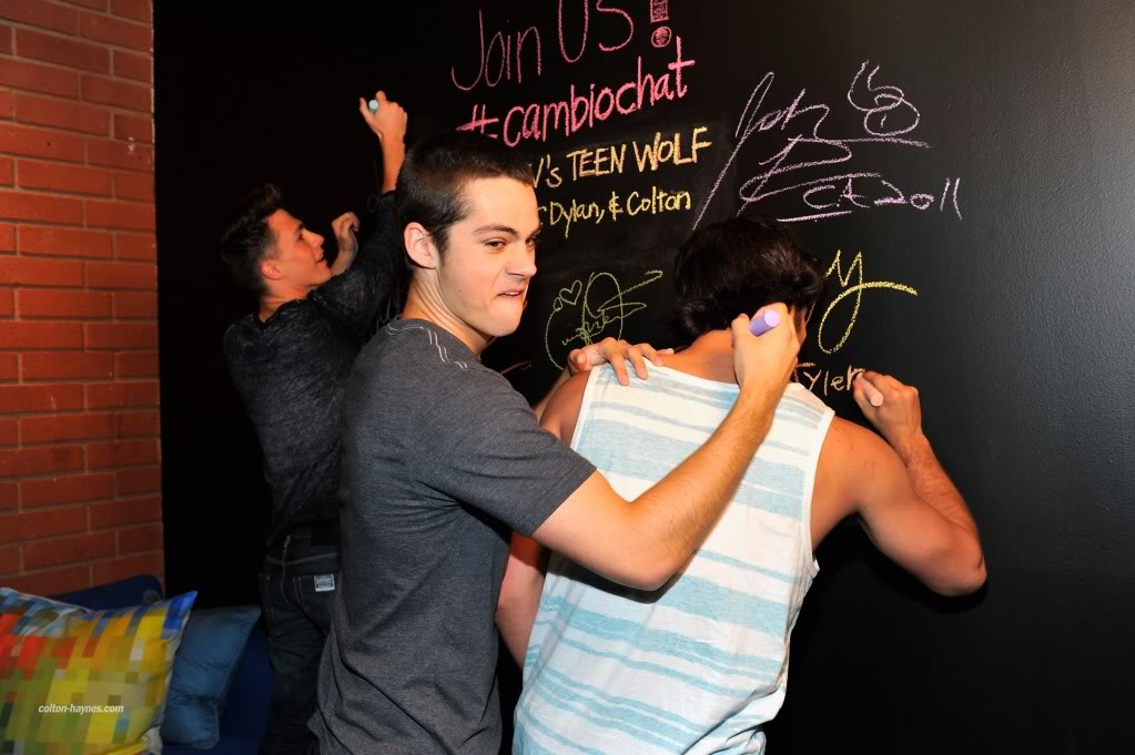 Los chicos de Teen Wolf en Cambio Studios para live chat Teenwolf6