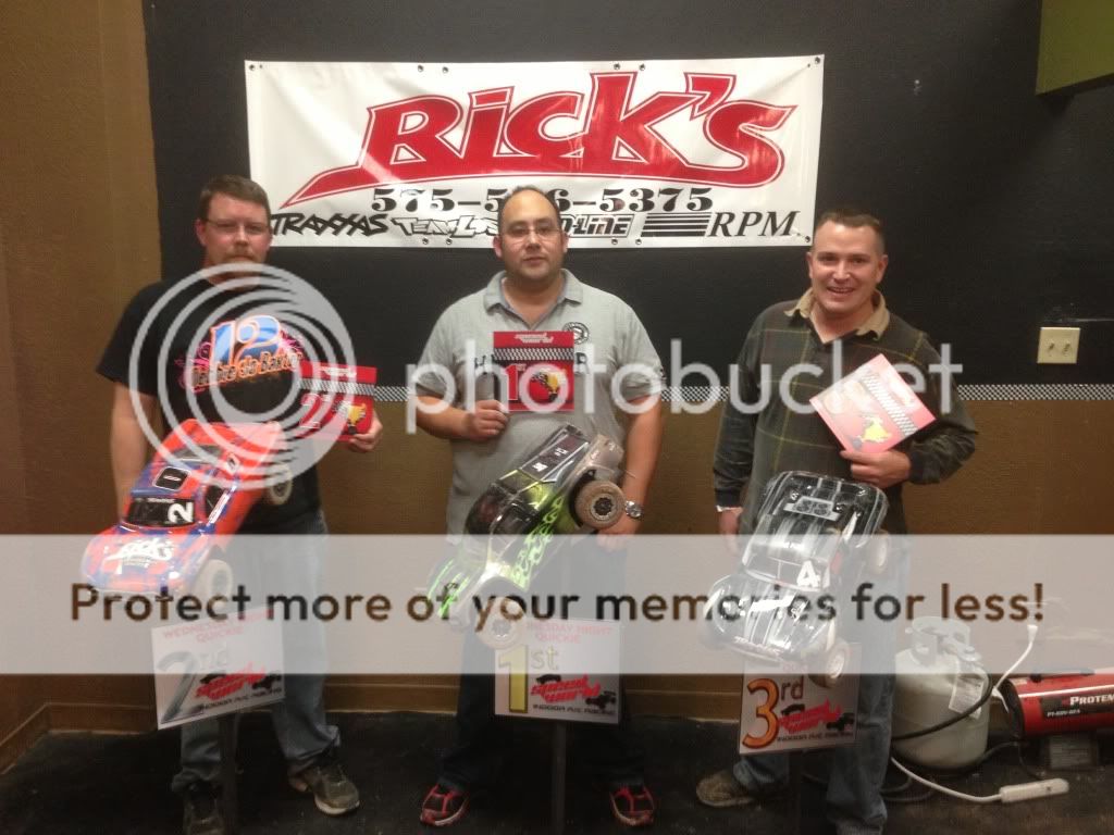 "WEDNESDAY NIGHT QUICKIE" RACE RESULTS/PODIUM PICS for 1-9-2013 Race_05_4WDSHORTCOURSESPORTSMANJPG