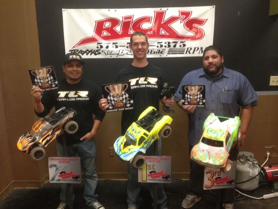 "WEDNESDAY NIGHT QUICKIE" RACE RESULTS/PODIUM PICS for 1-9-2013 Race_06_4WDSHORTCOURSEEXPERTJPG