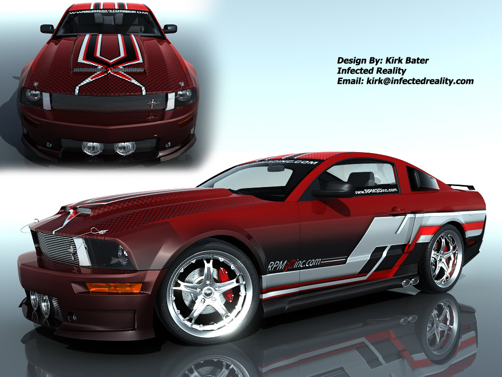 Car Design Contest #7 Entries Mustang_Vinyl_Wrap_by_developThis