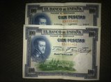 POR FAVOR AYUDA ME URGE!! SABER PRECIO DE 2 PAREJAS DE BILLETES DE 100 PESETAS DE 1925 - GRACIAS ! Th_IMG_0203