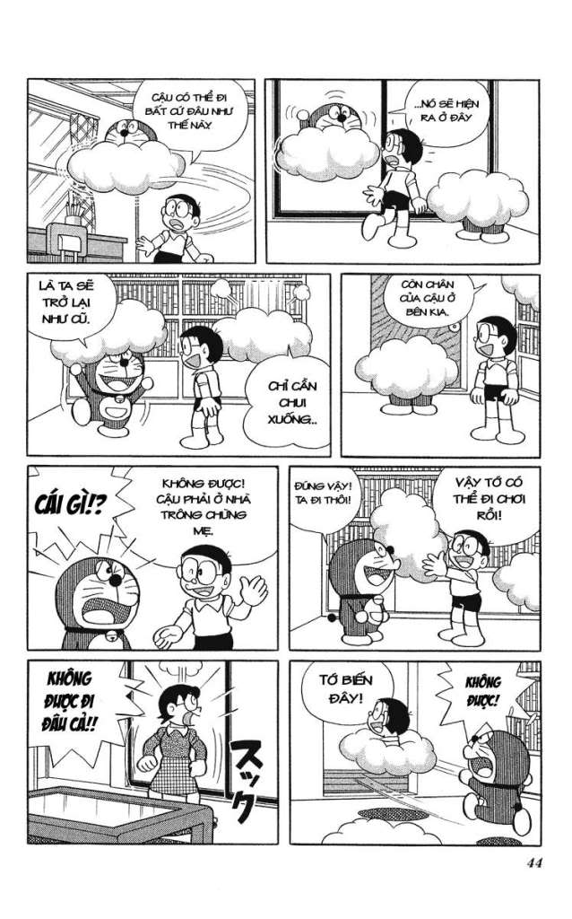 DORAEMON - ĐÁM MÂY DU LỊCH 004