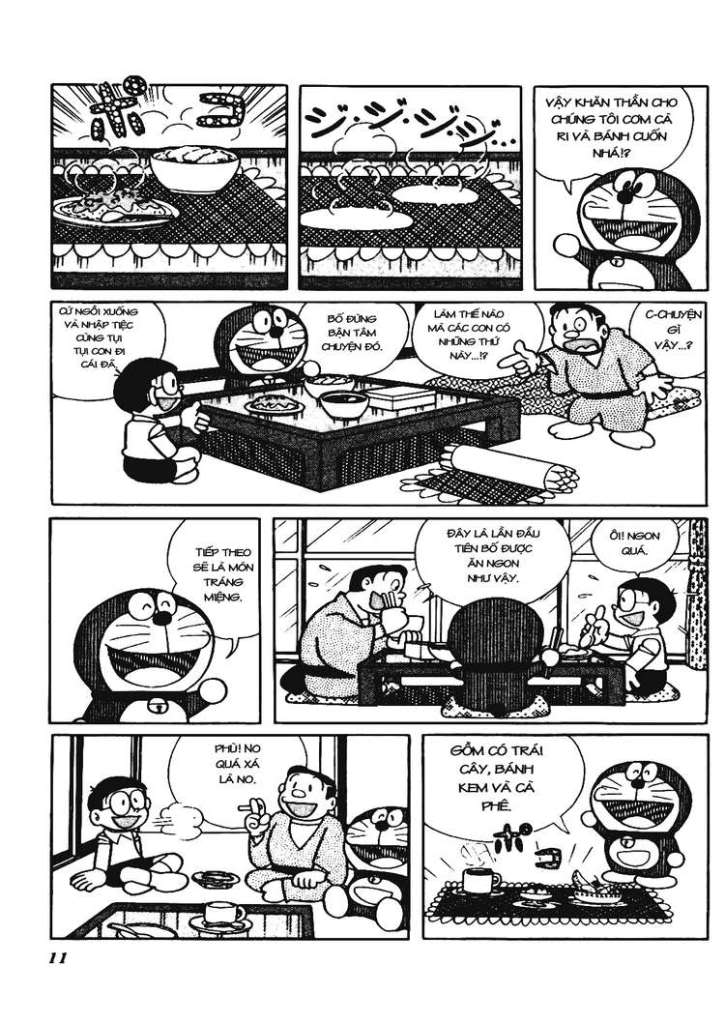 DORAEMON - KHĂN TRẢI BÀN THẦN KÌ 008