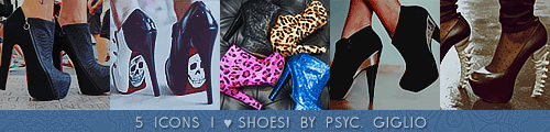 Chall#217 -Icons- I♥ Shoes! [AWARDS ADMIN.] Chall217-IloveShoes