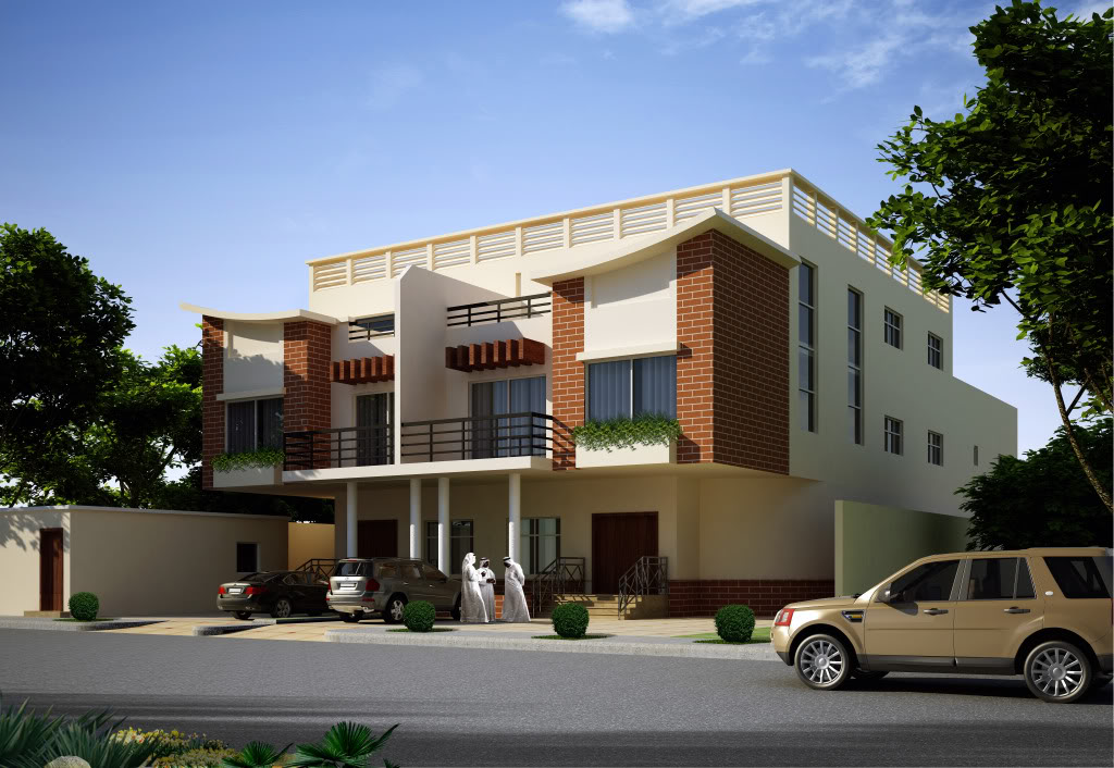 My 3d Exterior Rendering 3doption4A