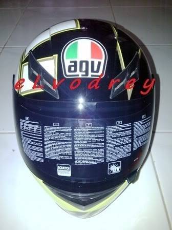 [WTS] Visor Helm HJC R-Pha10 Ben Spies Dark, HJC HJ-07 Gold, AGV K3/K4 Dark Original (Closed Sementara..) IMG-20111101-00294