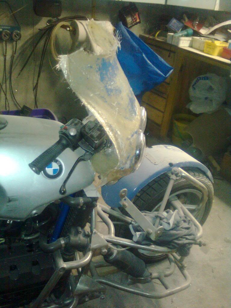Building a BMW K100 with aluminium sidecar & single sided front suspension. Mobilbilde0856_zpsf47e3b89