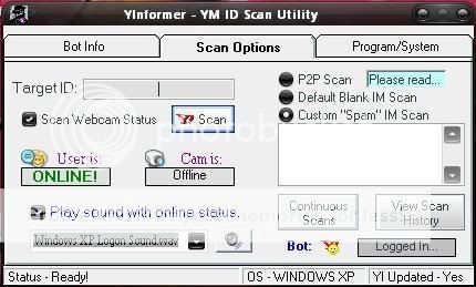 Y inFormer -  scan ID Yahoo Messenger 3