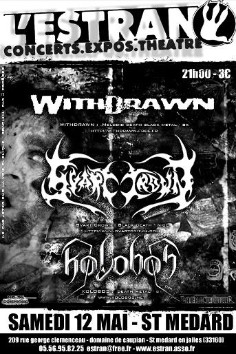 12 Mai - Withdrawn + Svart Crown + ... - St Medard 12maicopiepetite