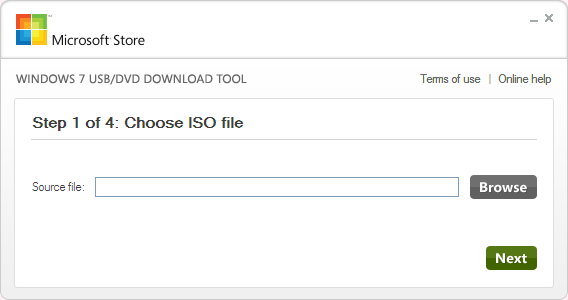  تحميل اداة مايكروسوفت Windows7 USB DVD tool 4-1
