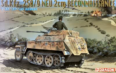 SdKfz 250/9 Neu 2cm Reconnaissance LTD 1/35 -Dragon 6106  D6106