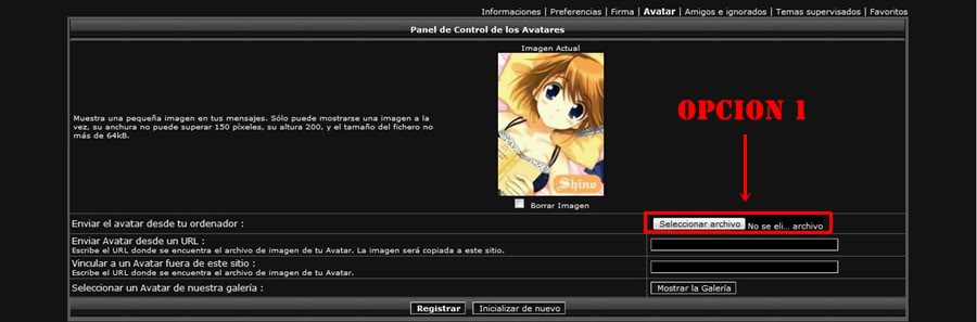 Como colocar la imagen del avatar Pase3opcion1