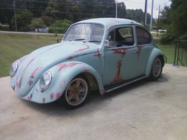 66 just painted her... almost done. =] Greenbug3