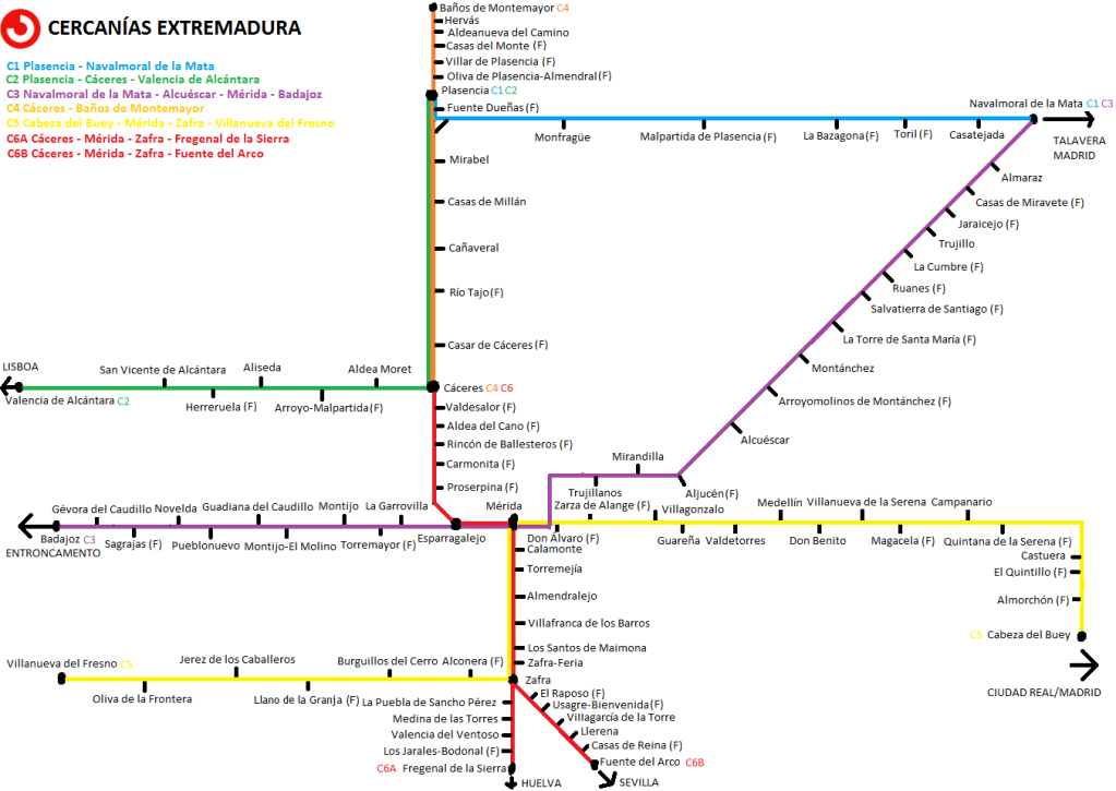 Cercanias Extremadura CercanasExtremadura
