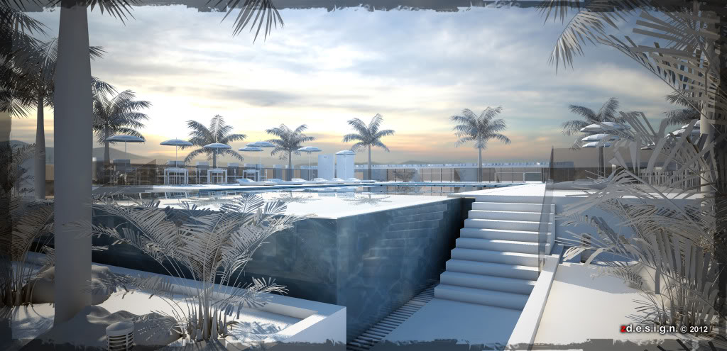 SWIMMING POOL ... sketchup in Lumion + simple animation 4AA