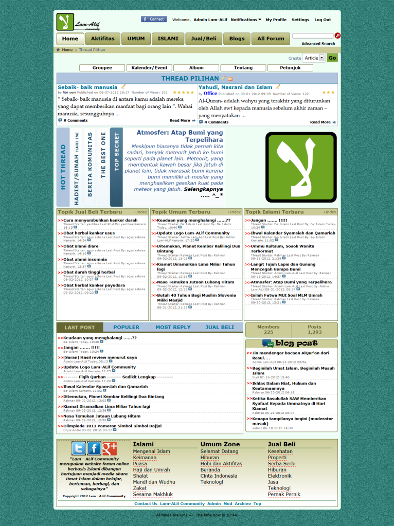 [BERITA] Update Tampilan dan Recaptcha Lam-ALif Community AS_1