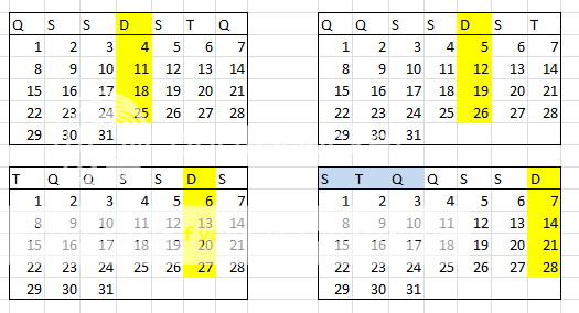 Desafio  CALENDAR