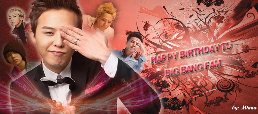 [Des] BIRTHDAY BANNER FOR BIG BANG FAM  Bbf