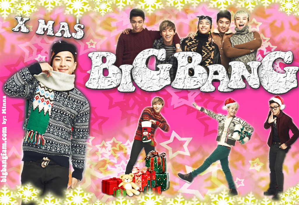 [Design] Christmas with BIG BANG Bigbangxmas