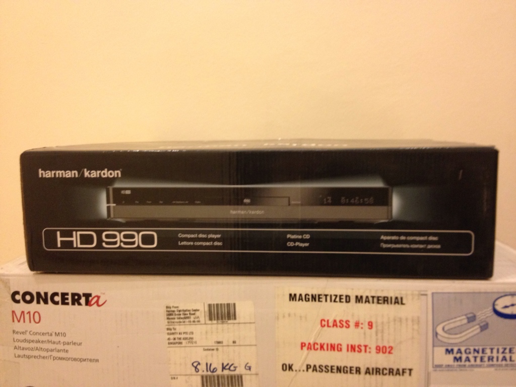 Harman/Kardon HD990 Flagship CD Player (New & Display) F6ce0a1d