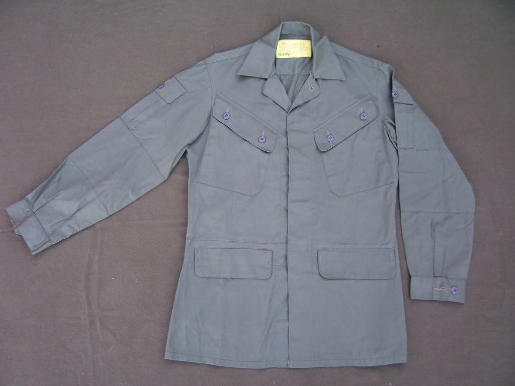 Australian Vietnam war JG shirts and trousers B-AustExp-front