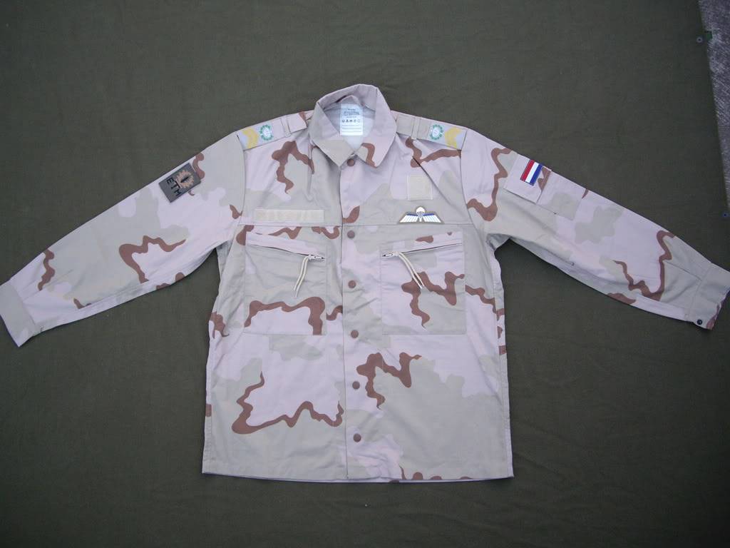 Desert shirt with insignia IMGP0550