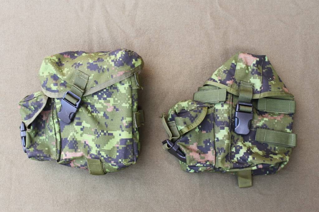 CADPAT Assault Vest and assorted pouches