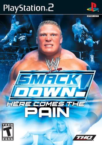 لعبه المصارعه للبلاى ستيشن 2 WWE SmackDown Here comes the Pain [Ps2] WWESmackDownHereComesThePain