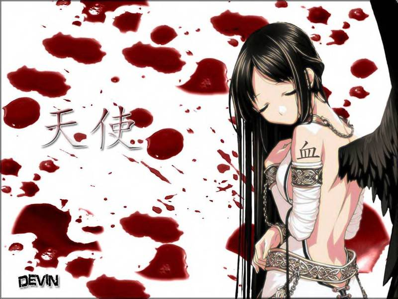 *(*(*(اكبر مكتبة صور انمي دموي ومرعبه*)*)*)* Blood