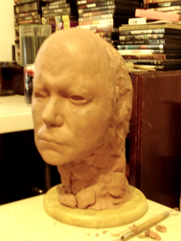 SHATNER LIFECAST/KIRK SCULPT - DAY 3 P9190126